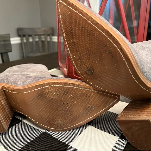 Marc Fisher Leather Boots - Picture 6 of 8